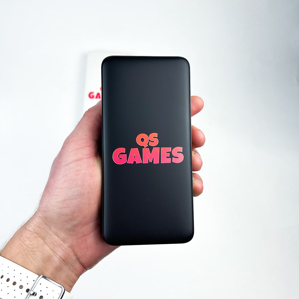 Повербанк з логотипом 20000 мАг для ноутбука