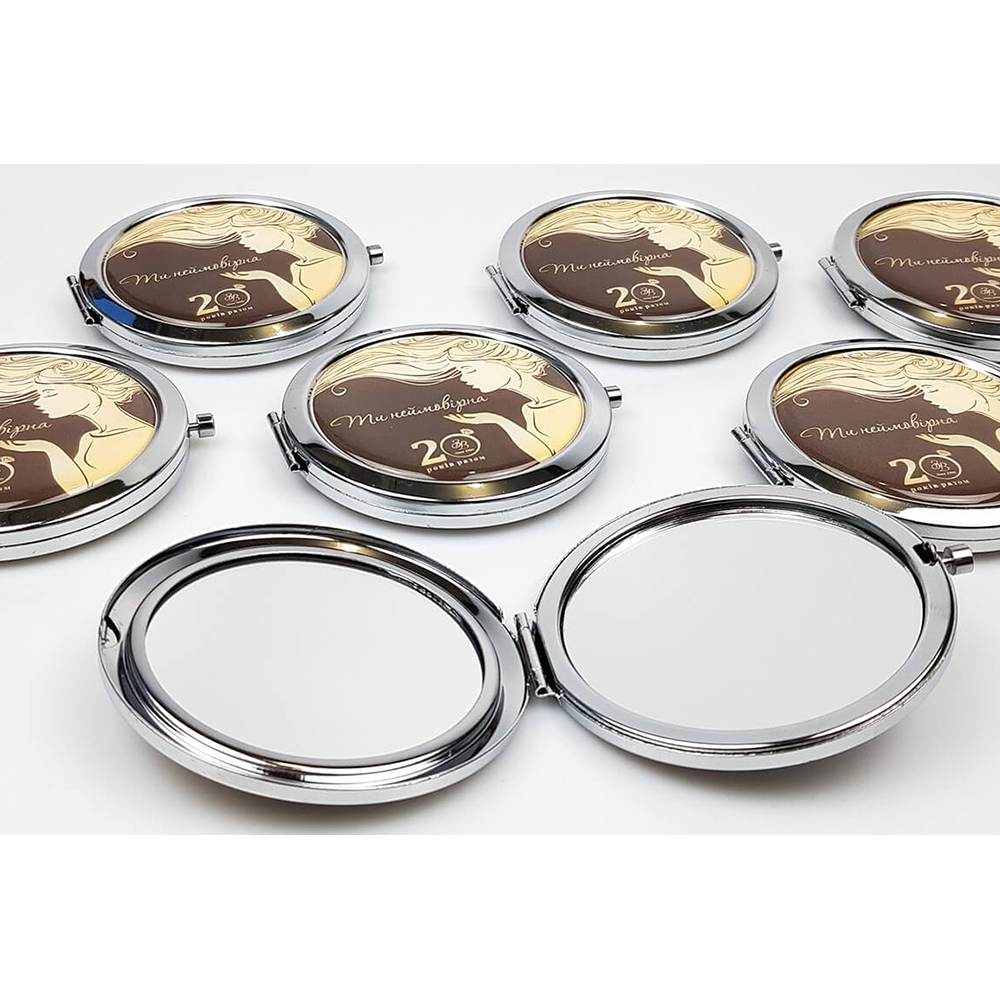 Кишенькові дзеркала з логотипом