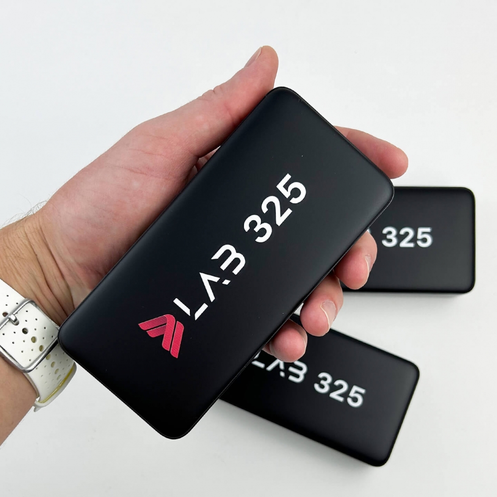 Повербанк з логотипом 20000 мАг для ноутбука