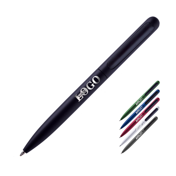 Ручка кулькова металева Успіх чорна