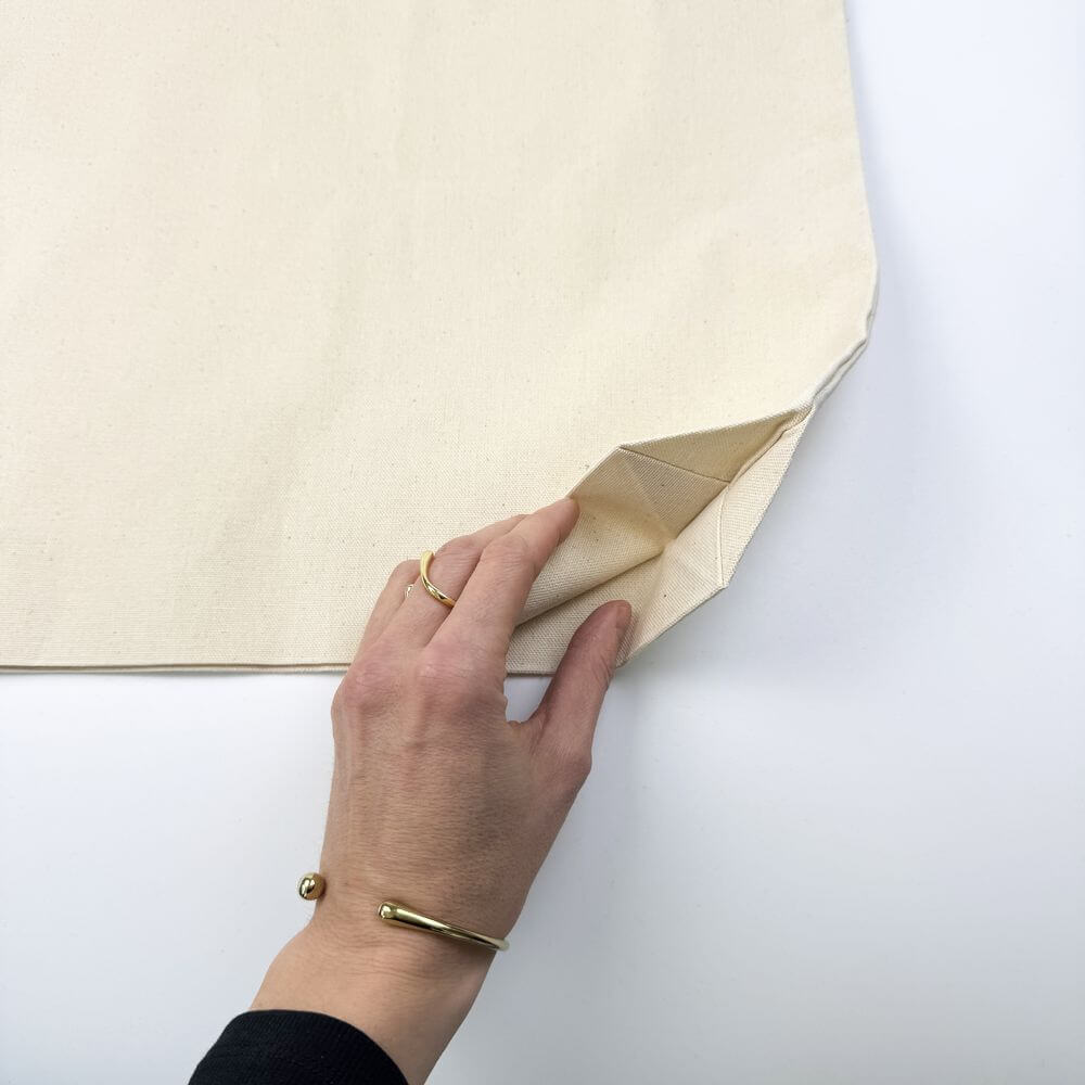 Екосумка шопер з логотипом біла