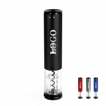 Електричний штопор із логотипом чорний