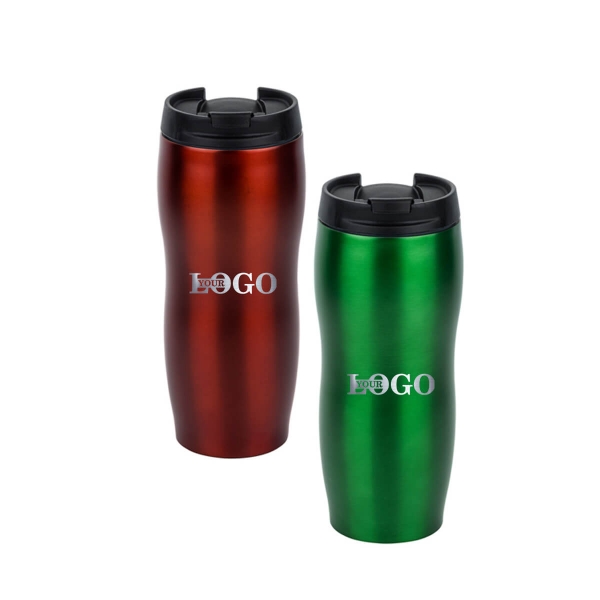 Термокружка металлическая с логотипом