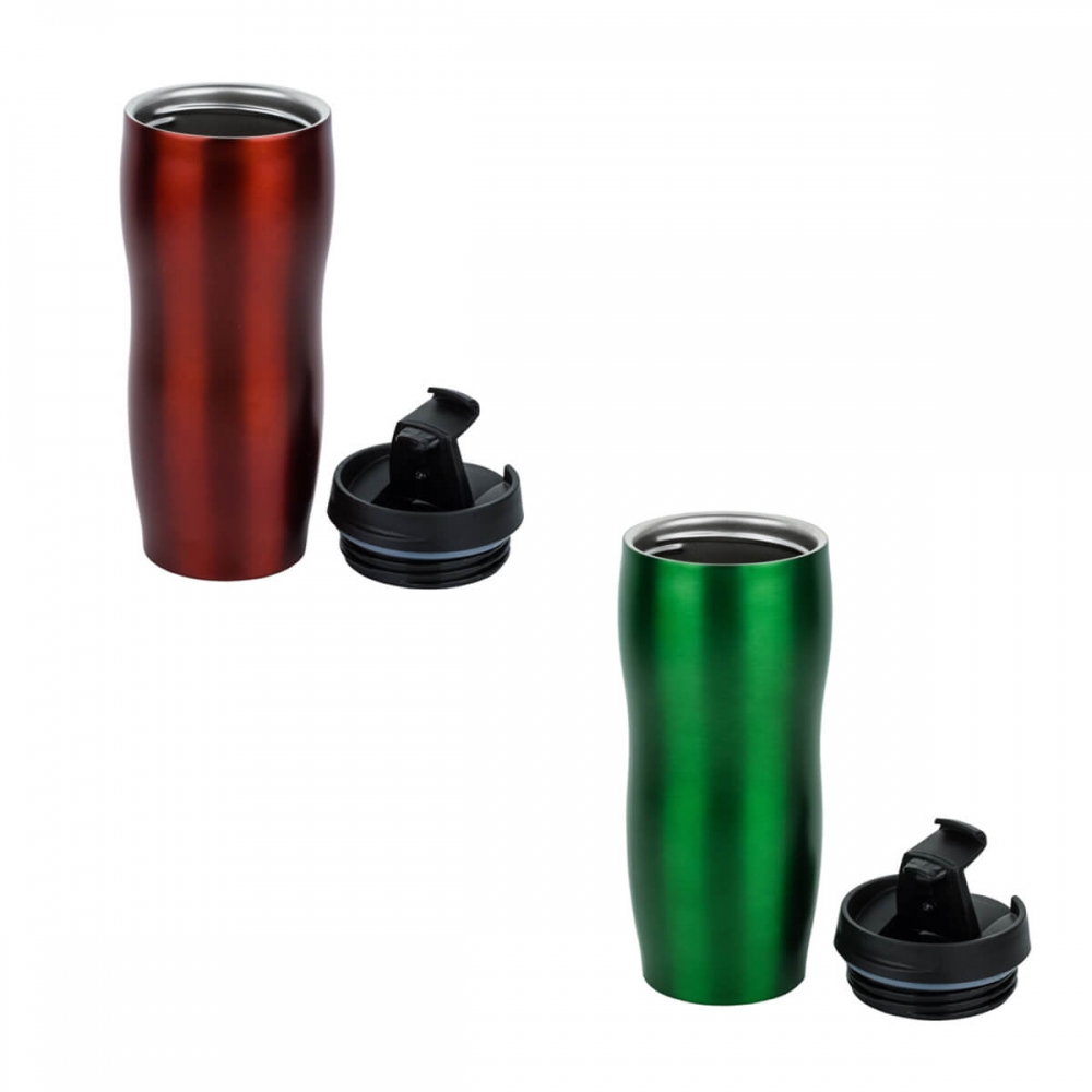 Термокружка металева з логотипом