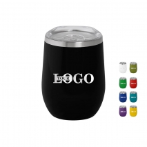 Термочашка з логотипом 350 мл чорна