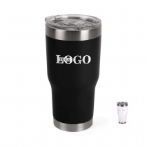 Термостакан з логотипом 500 мл чорний
