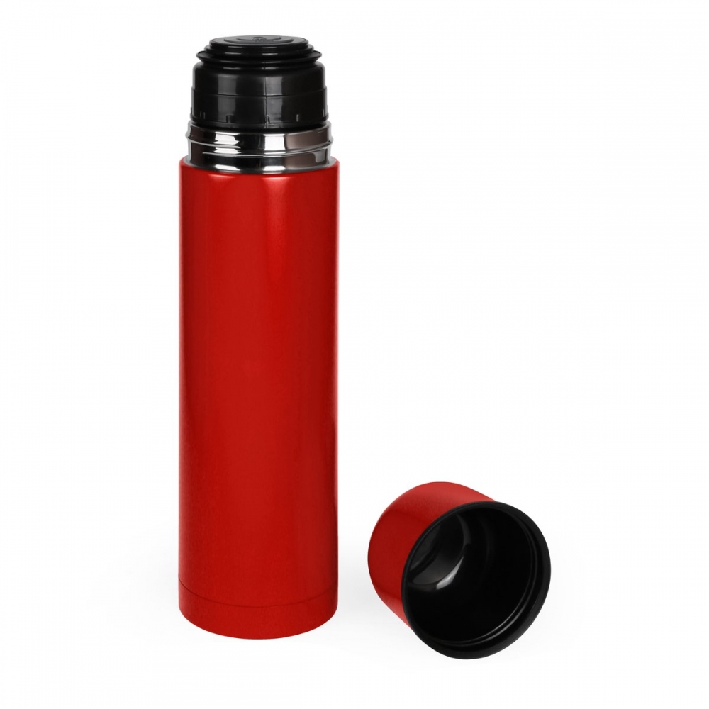 Термос із логотипом 750 мл червоний