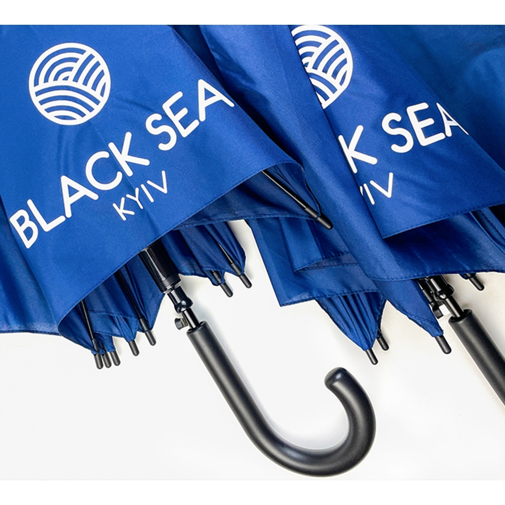 Парасоля з логотипом тростина автомат