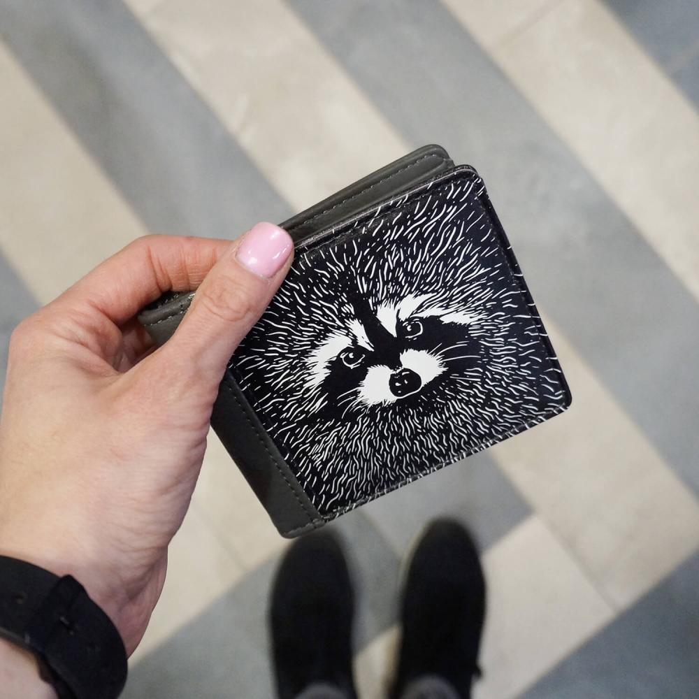 Гаманець ZIZ Енот квадратний