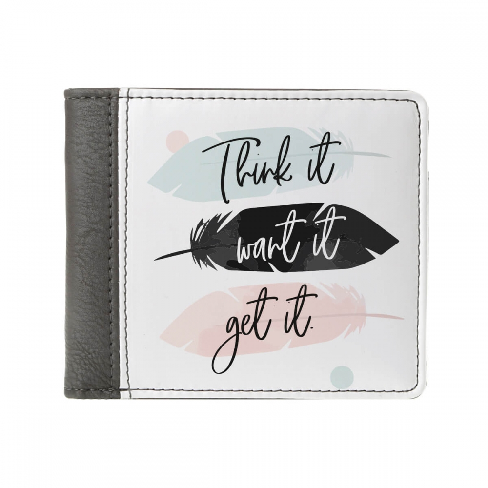 Кошелек ZIZ Думай по-богатому