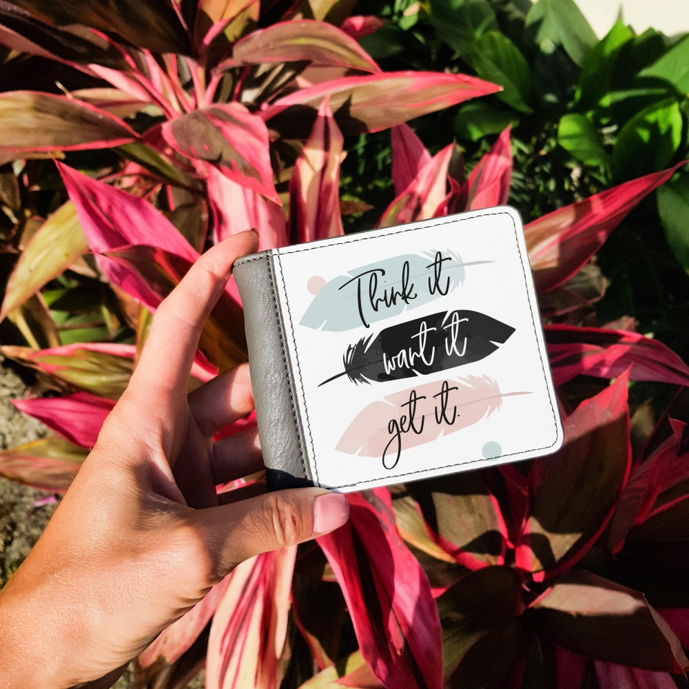 Кошелек ZIZ Думай по-богатому