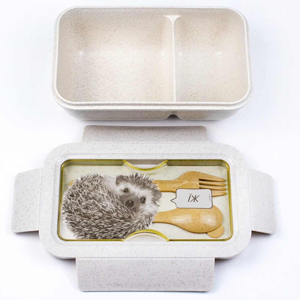 Ланч бокс Їж ( з пшеничного еко-волокна )