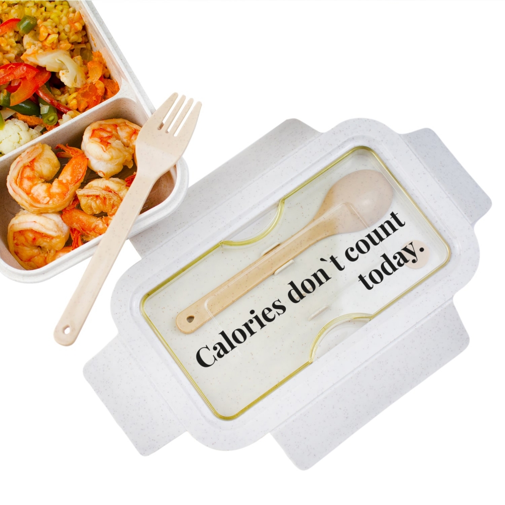 Ланч бокс Calories don't count ( з пшеничного еко-волокна )