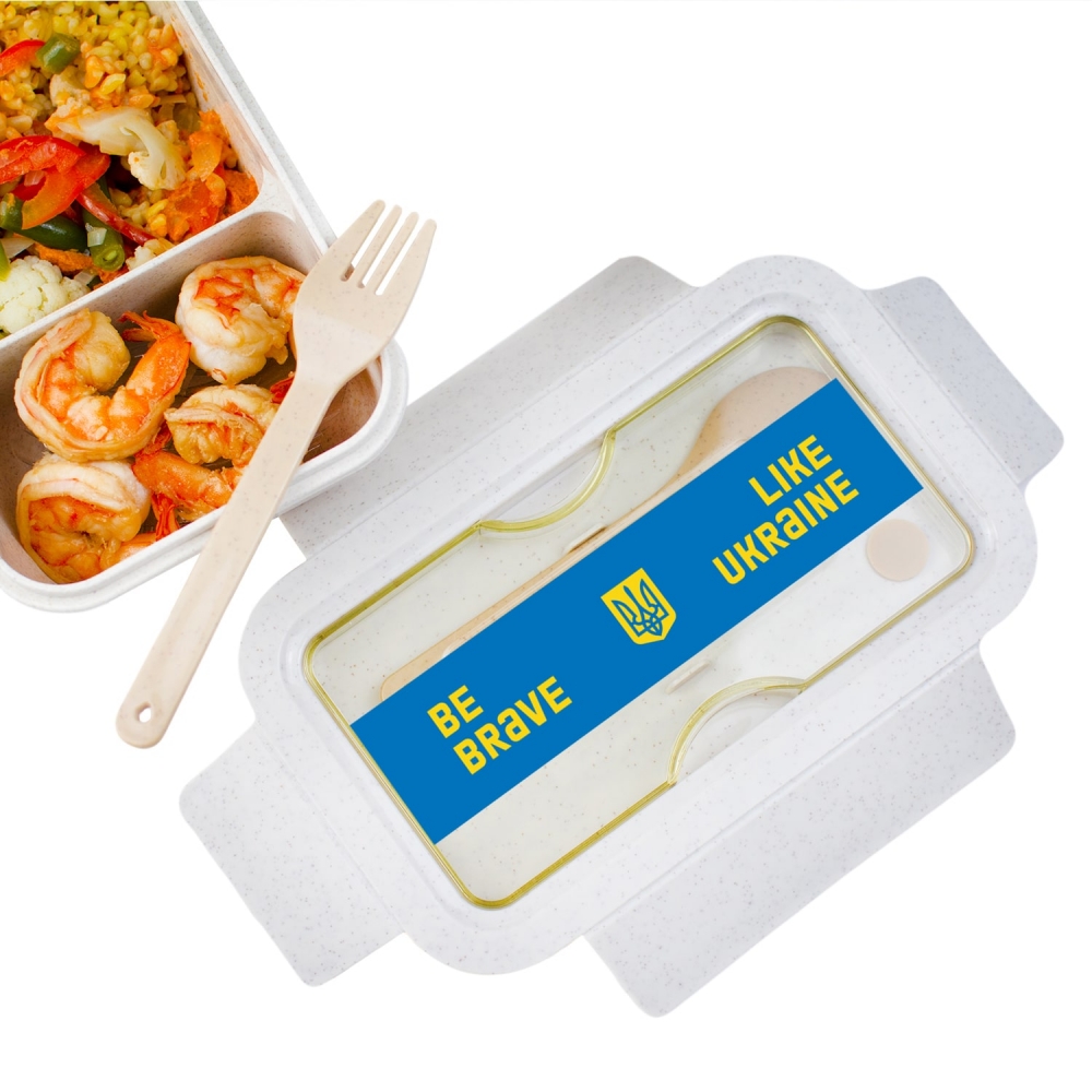 Ланч бокс Be Brave (из пшеничного эко-волокна) Ланч бокс Be Brave (из пшеничного эко-волокна)