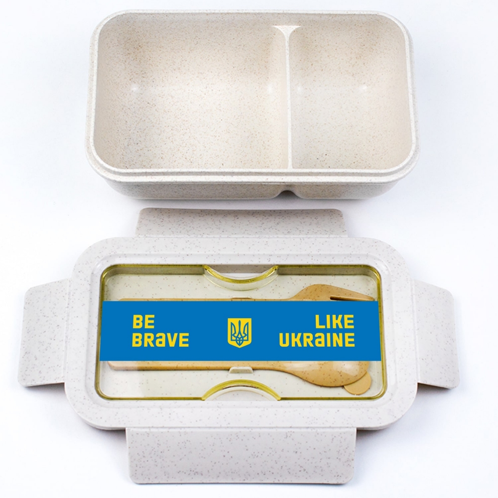 Ланч бокс Be Brave (из пшеничного эко-волокна) Ланч бокс Be Brave (из пшеничного эко-волокна)