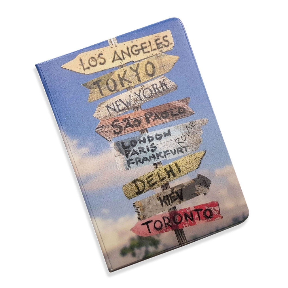 Обложка для документов 5 в 1 Города ZIZ Обложка для документов 5 в 1 Города ZIZ