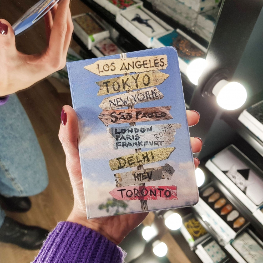 Обложка для документов 5 в 1 Города ZIZ Обложка для документов 5 в 1 Города ZIZ