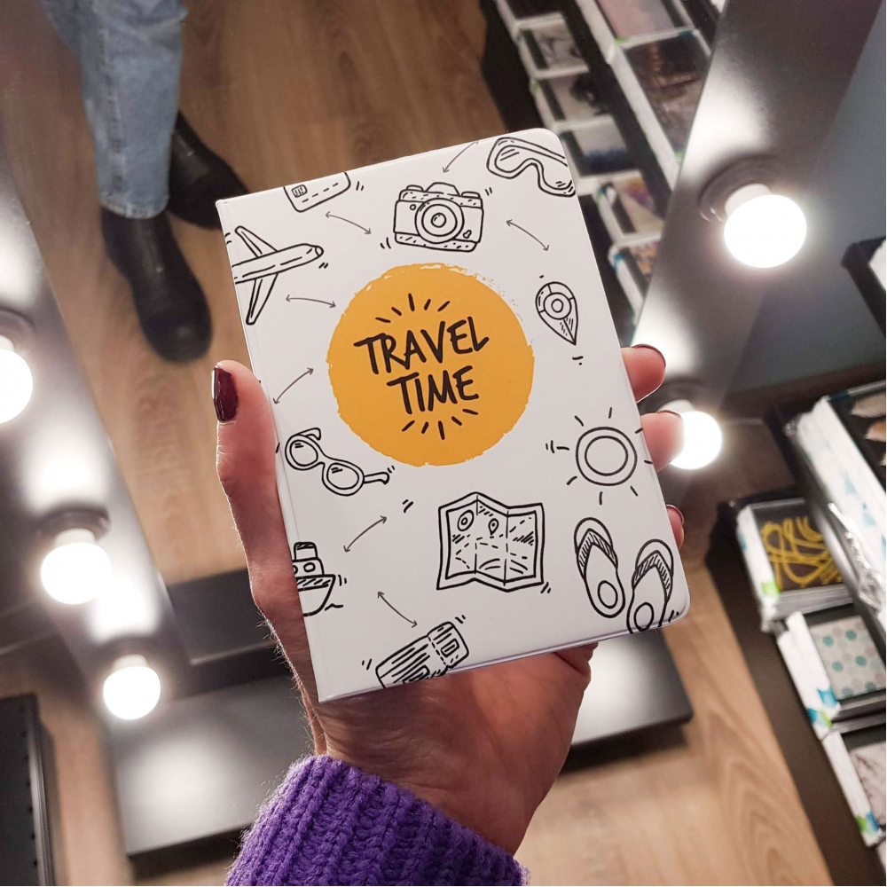 Обложка для документов 5 в 1 Время путешествий ZIZ