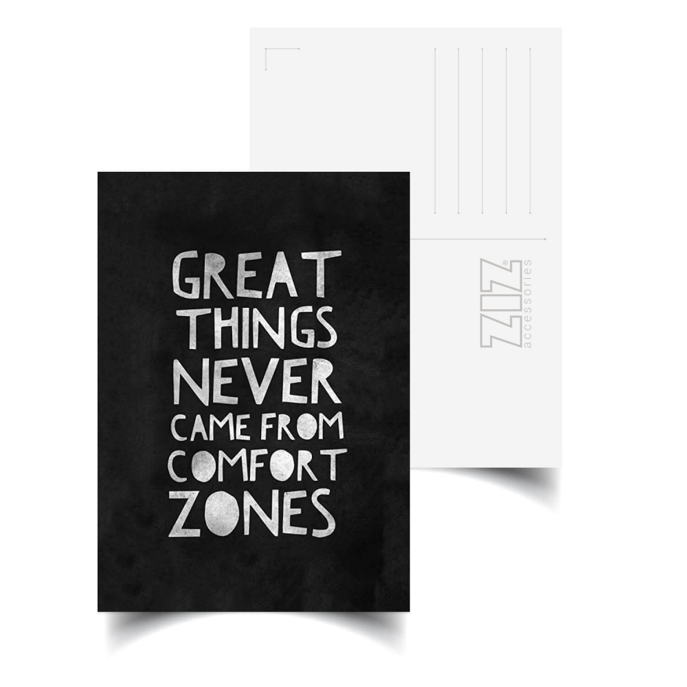 Открытка ZIZ Покинь зону комфорта