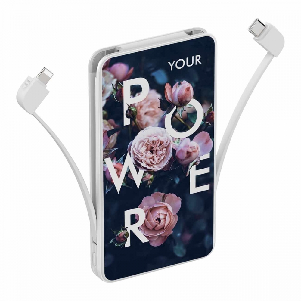 Повербанк ZIZ Троянди 10000 мАг