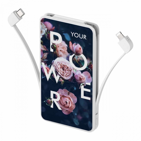 Повербанк ZIZ Розы 10000 мАч