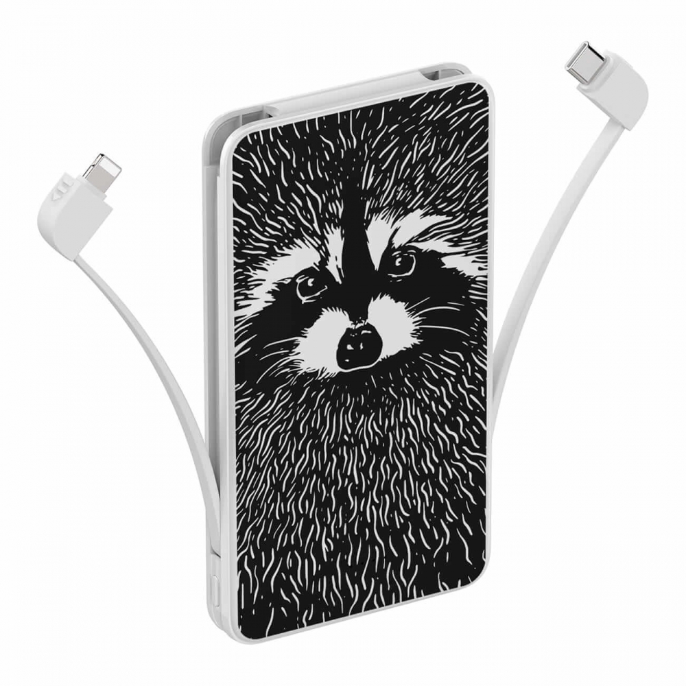 Повербанк ZIZ Єнот 10000 мАг