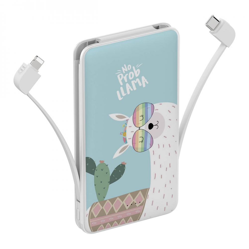 Повербанк ZIZ Сонячна лама 10000 мАг