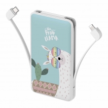 Повербанк ZIZ Солнечная лама 10000 мАч