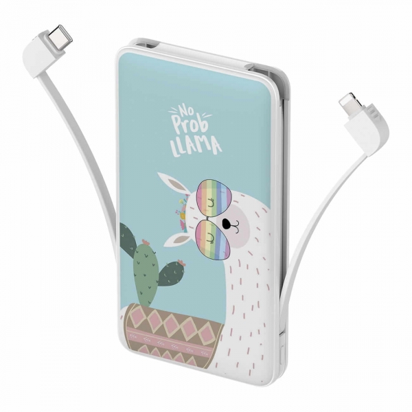 Повербанк ZIZ Солнечная лама 10000 мАч