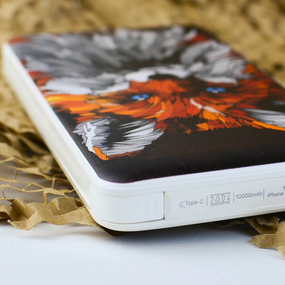 Повербанк ZIZ Лис 10000 мАг