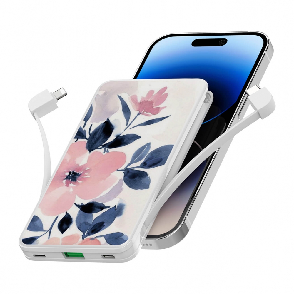 Повербанк ZIZ Акварель 10000 мАч