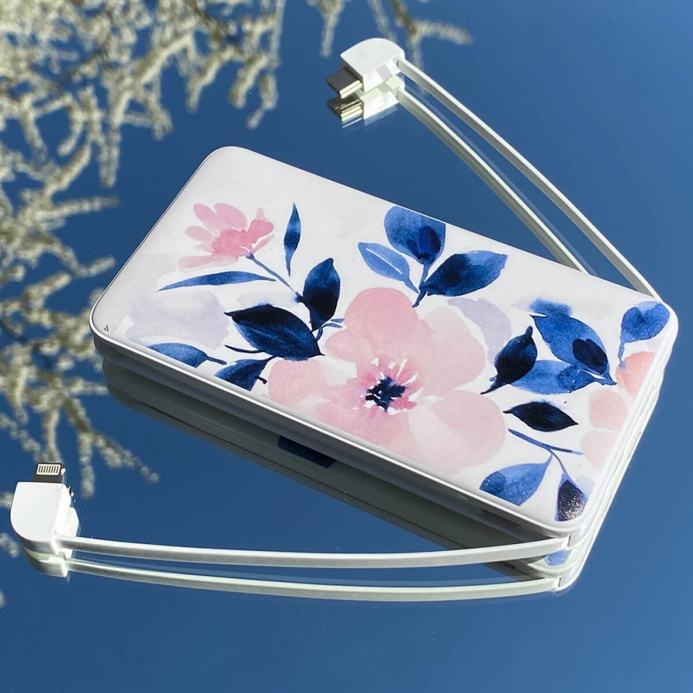 Повербанк ZIZ Акварель 10000 мАч