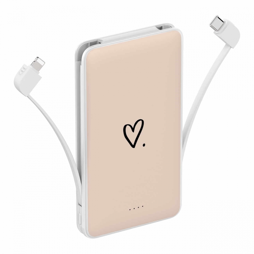 Повербанк ZIZ Сердечко 10000 мАч