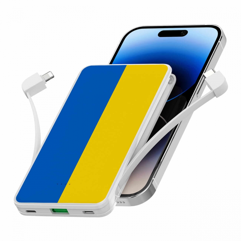 Повербанк ZIZ Флаг 10000 мАч