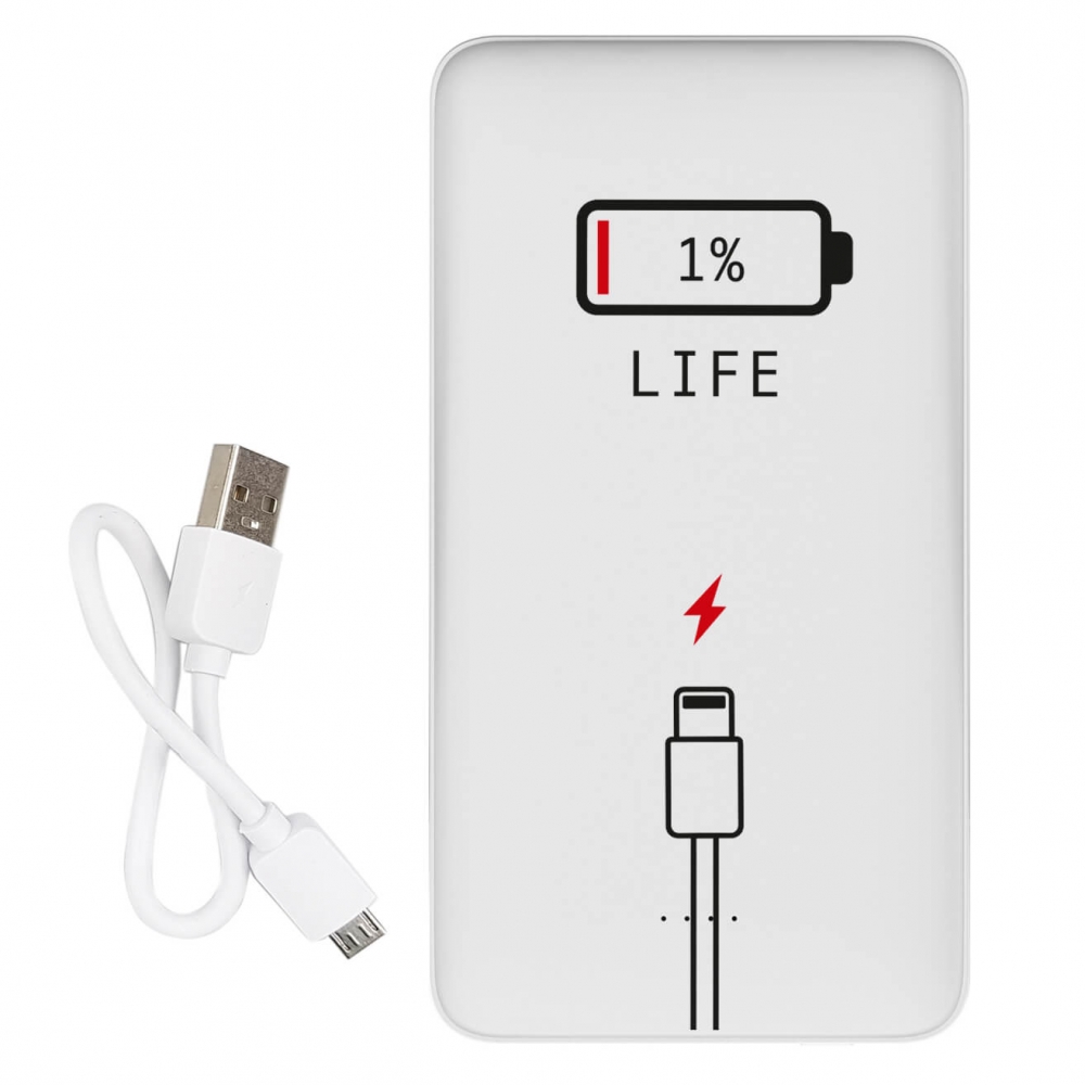 Повербанк ZIZ 1% 10000 мАг