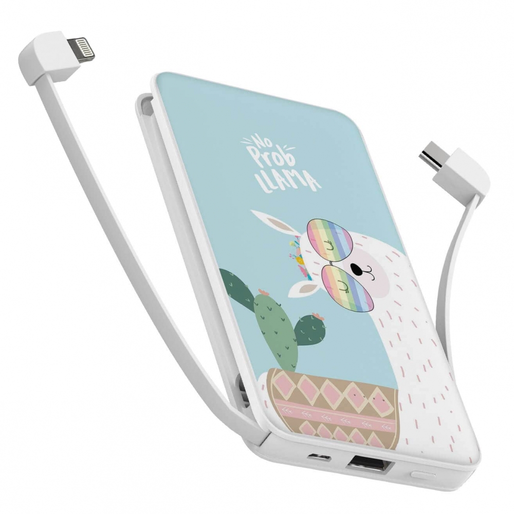 Повербанк ZIZ Солнечная лама 10000 мАч