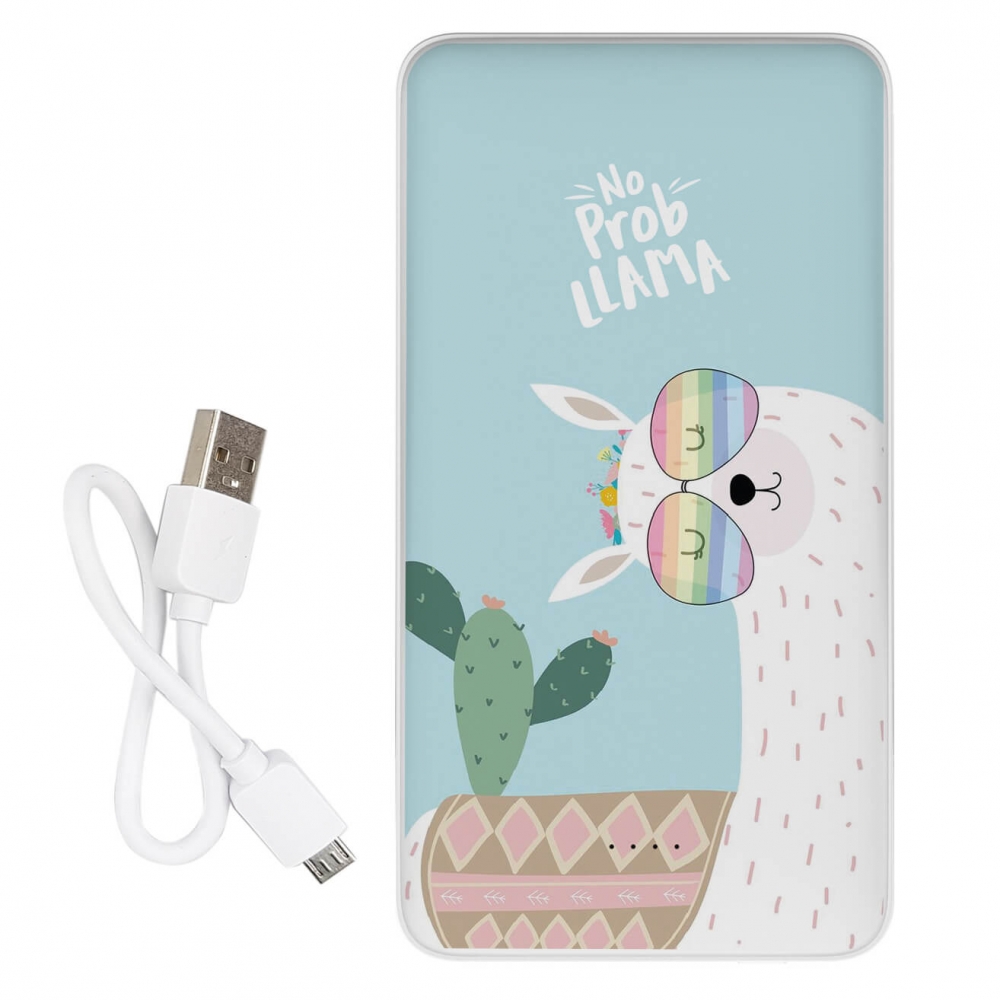 Повербанк ZIZ Солнечная лама 10000 мАч