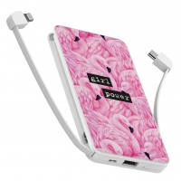 Повербанк ZIZ Фламинго 10000 мАч