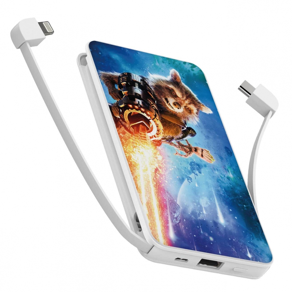 Повербанк ZIZ Енот Ракета 10000 мАч