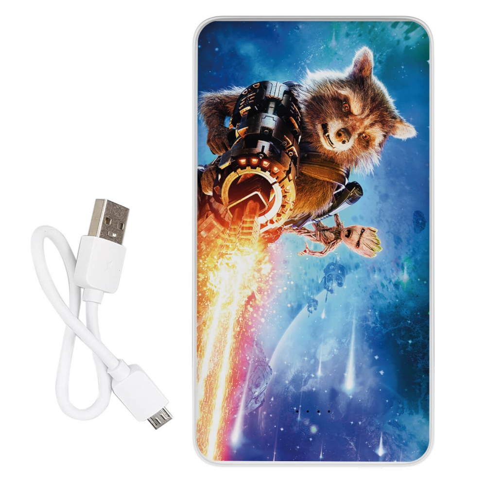 Повербанк ZIZ Енот Ракета 10000 мАч