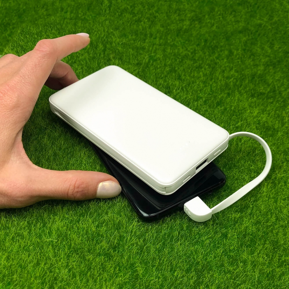 Повербанк ZIZ Білий 10000 мАг