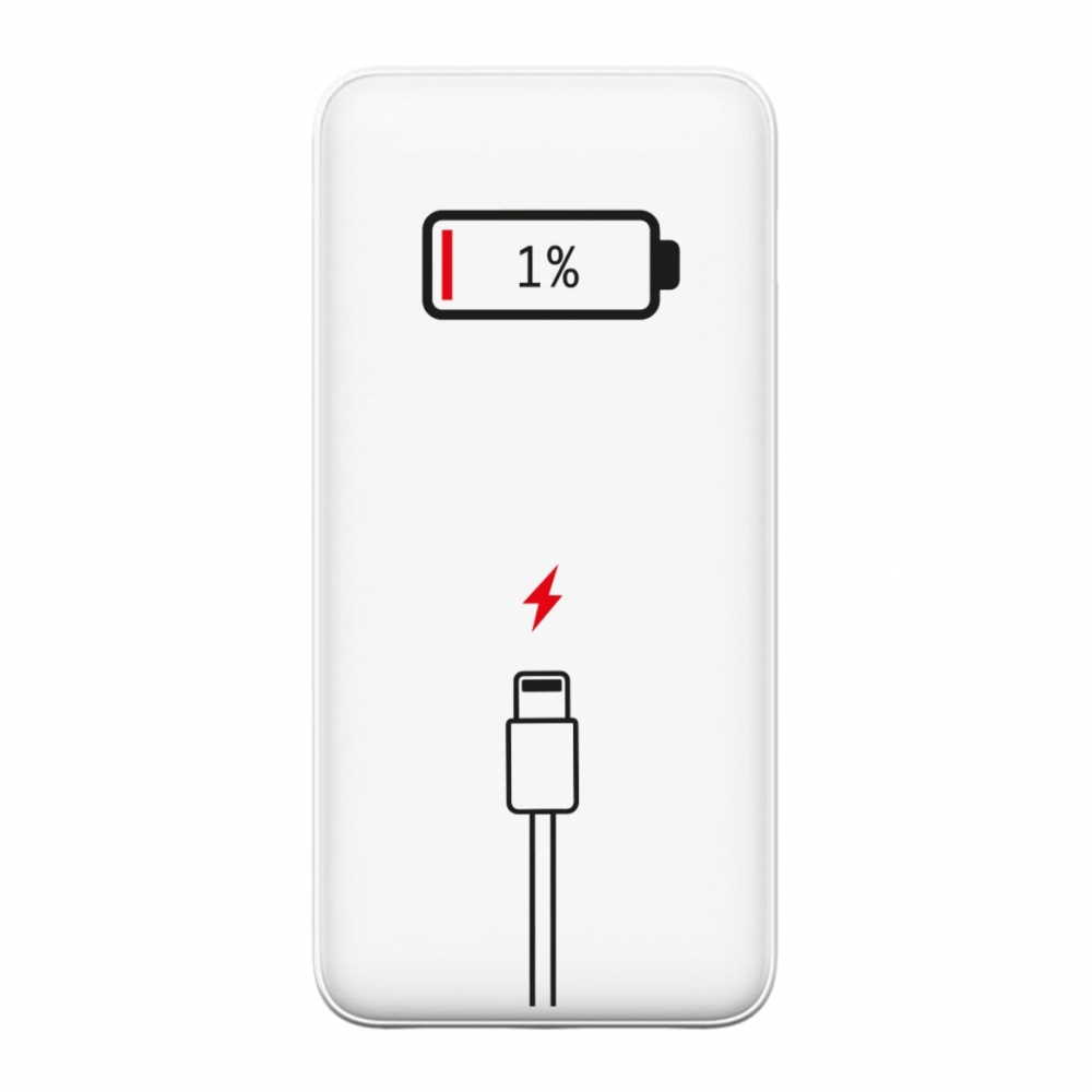 Повербанк ZIZ 1% 20000 мАч