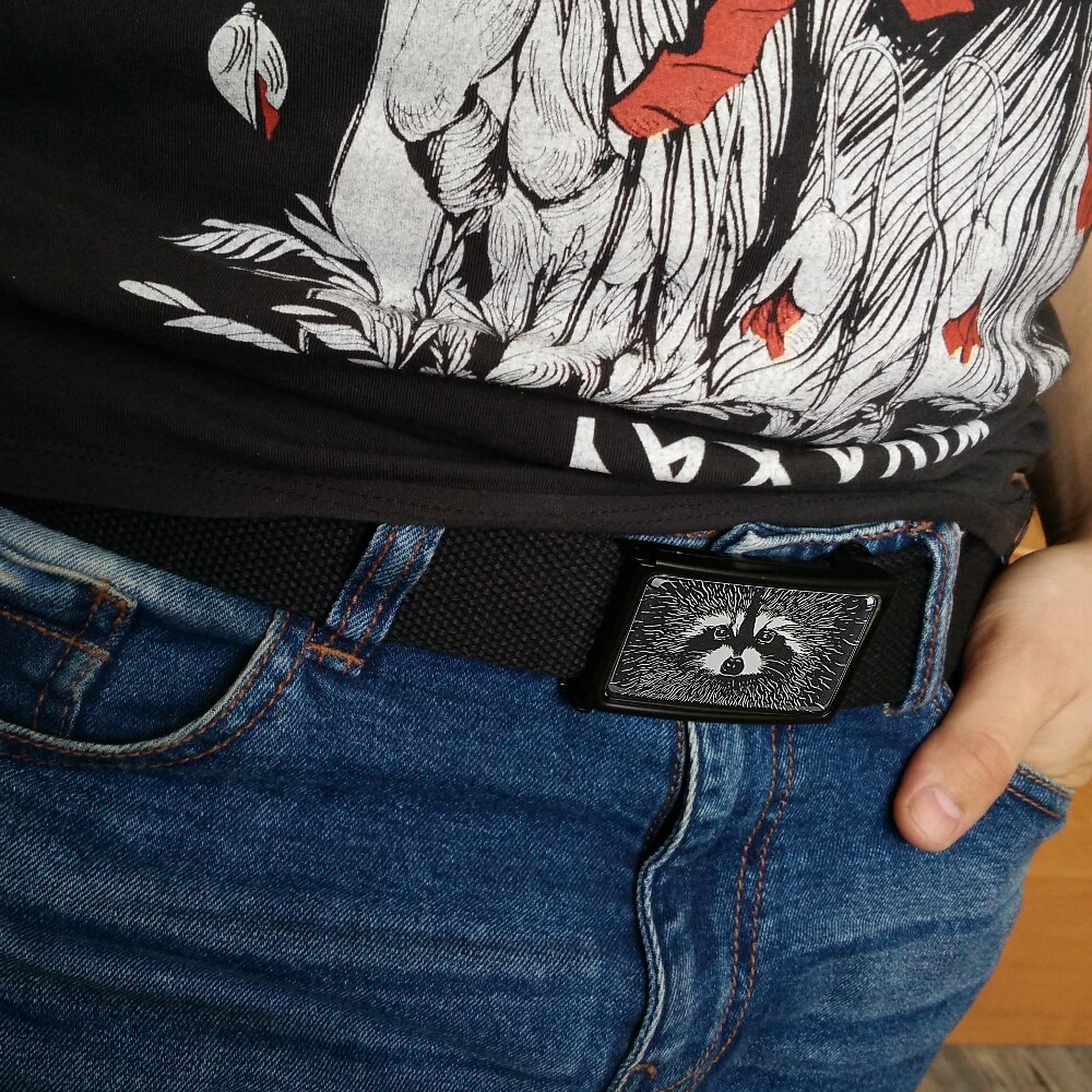 Ремень ZIZ Енот