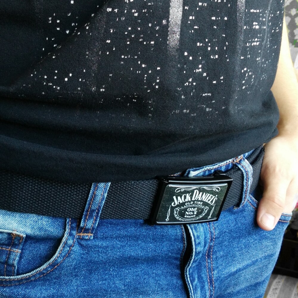 Ремень ZIZ Джек Дэниэлс