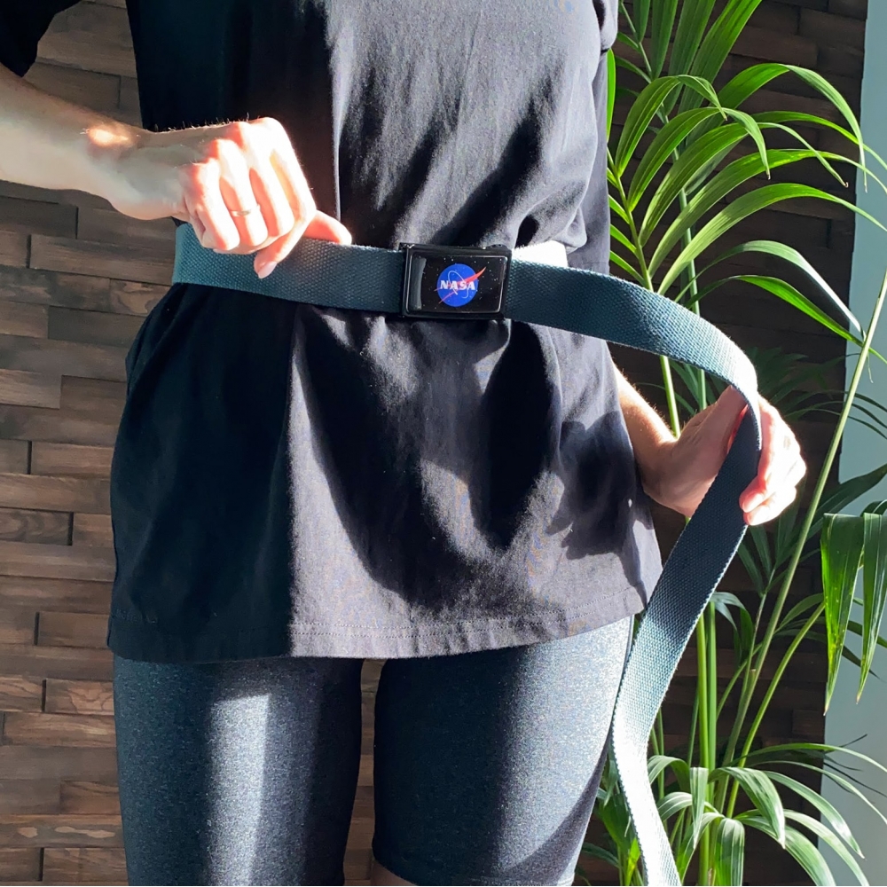 Ремень ZIZ НАСА синий