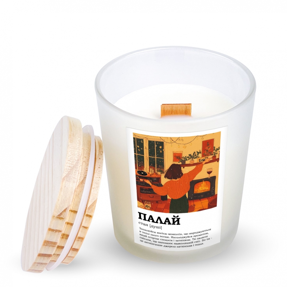 Свеча ZIZ соевая Гори