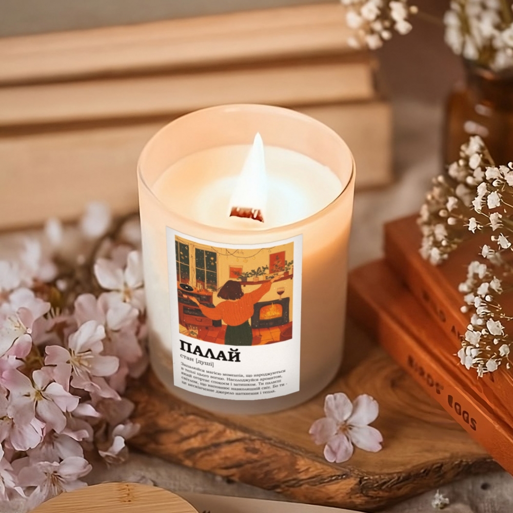 Свеча ZIZ соевая Гори