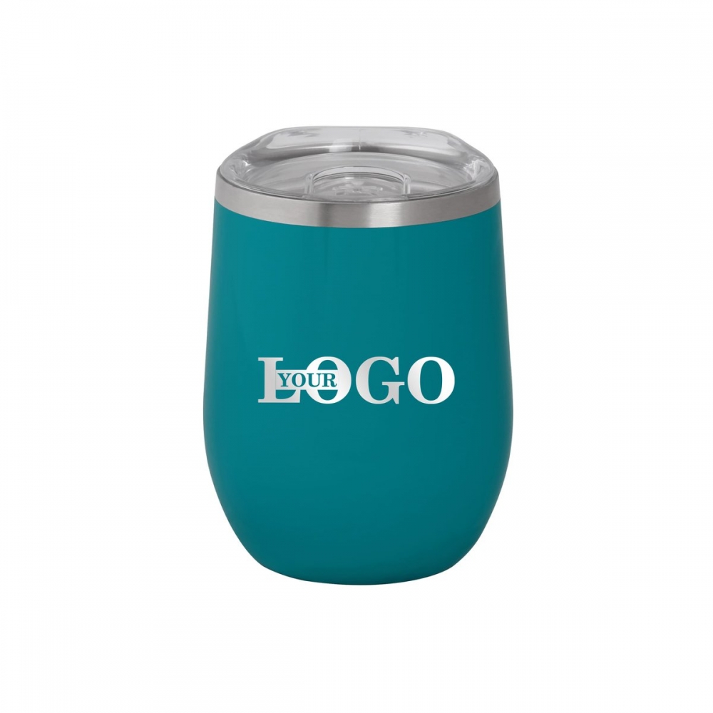 Термочашка з логотипом 350 мл бірюзова