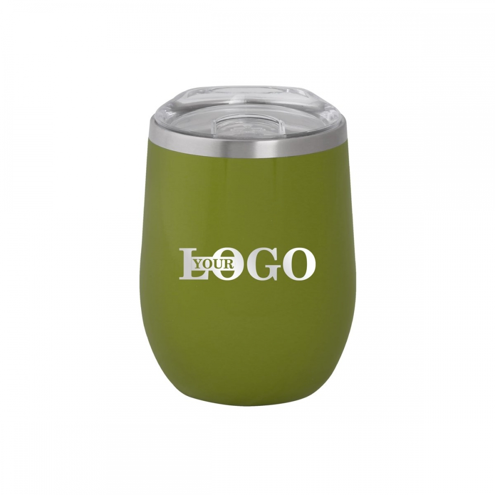 Термочашка з логотипом 350 мл оливкова