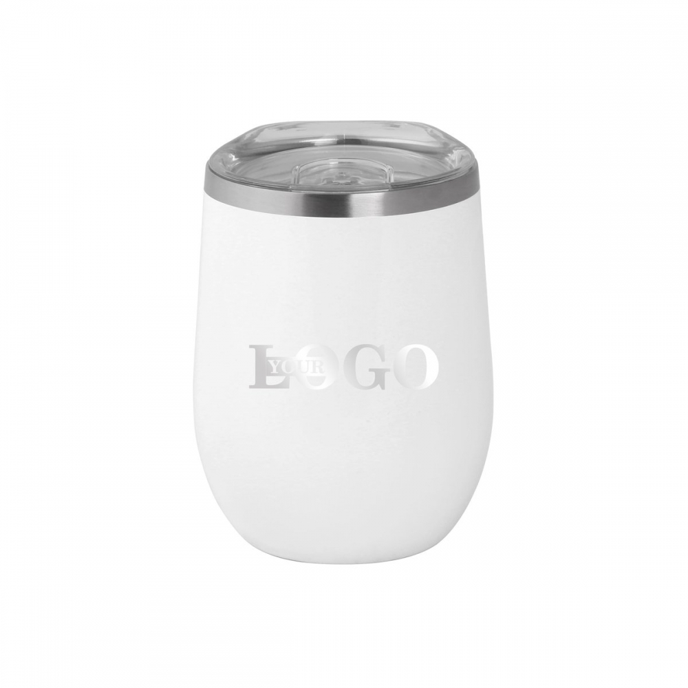 Термочашка з логотипом 350 мл біла